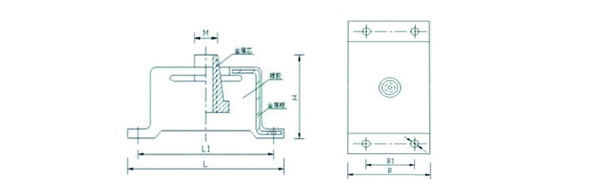 BE120發(fā)電機(jī)橡膠減震器 Generator shock absorber